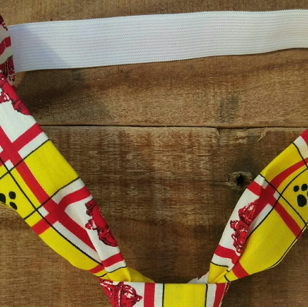 Infant necktie with matching crib shoes